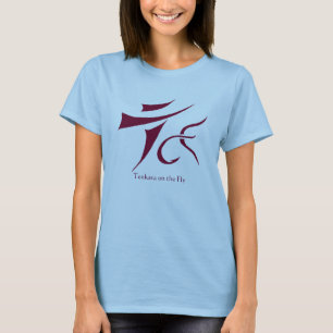 Tenkara sobre - - voe senhoras do t-shirt