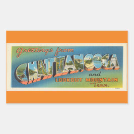 Tennessee, Folha de 4 adesivos Chattanooga
