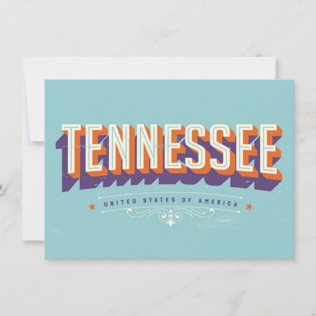Tennessee Moving Address Card (Frente)
