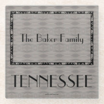 Tennessee Presentes para Família Porta-Copos de Vi