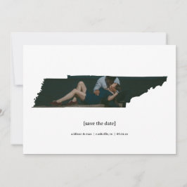 Tennessee Salve o Cartão com fotos de Data