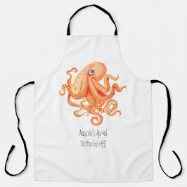 Tentáculos personalizados de polvo laranja giro