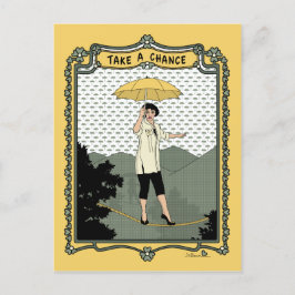 Tente a sorte_B_ Cartão postal