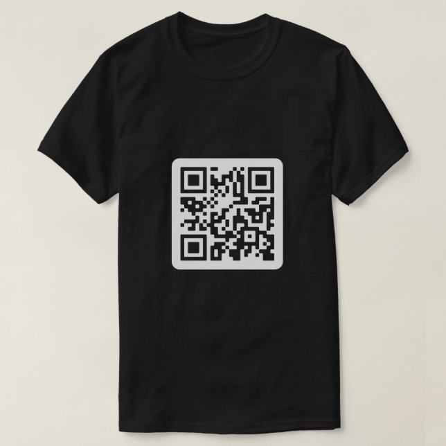 Teoria de Raça Crítica Código QR BHM T-Shirt (Frente do Design)