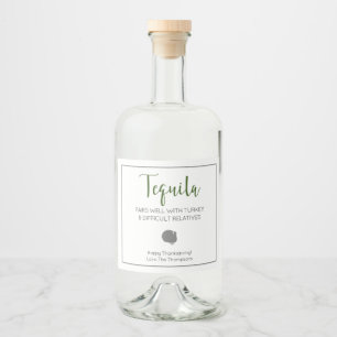 Tequila Pairs bem com parentes difíceis de peru