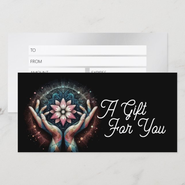 Terapêutica de Massagem Terapia Mãos Energia Spa B (Frente/Verso)