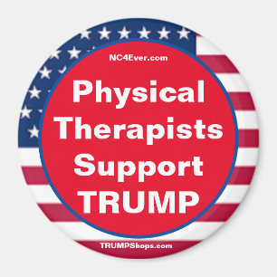 Terapêutica Física Suporta íman Patriótico TRUMP