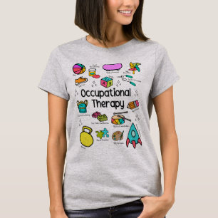 Terapêutica Profissional Pediátrica Camiseta Color