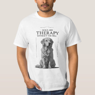 Terapia Engraçada Cachorada Coca-Cola Cota T-Shirt