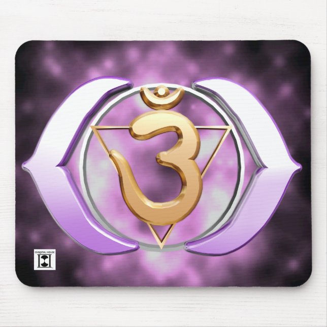 Terceiro-Olho Chakra Mousepad (Frente)