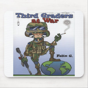 Terceiros graduadores na guerra Mousepad
