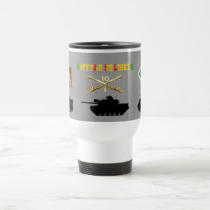Térmica 1/10th Caneca dos AFVs dos soldados do búfalo da