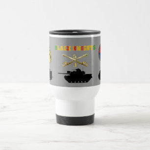 Térmica 3/5th Caneca dos AFVs dos cavaleiros pretos da