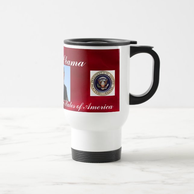 Térmica 44o Caneca do presidente (vermelha) (Direita)