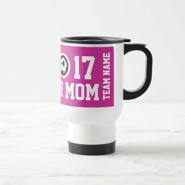 Térmica A caneca customizável para a mamã do futebol e a (Direita)