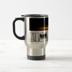 Térmica A caneca de café dos viajantes - artista Untamed