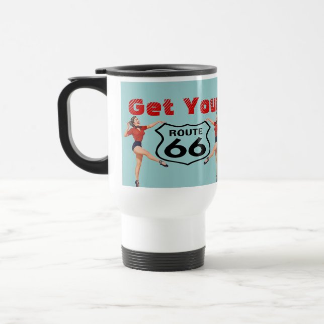 Térmica A caneca obtem seus pontapés na nostalgia da (Esquerda)
