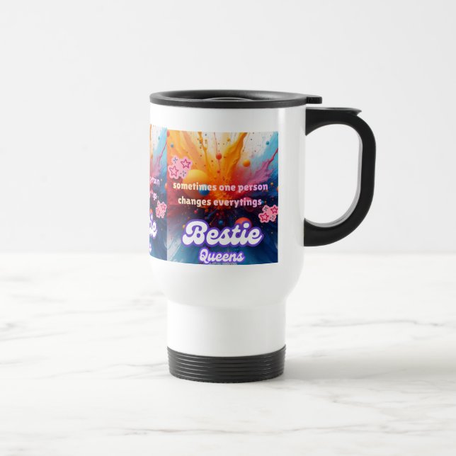 Térmica alguma pessoa muda tudo caneca (Direita)