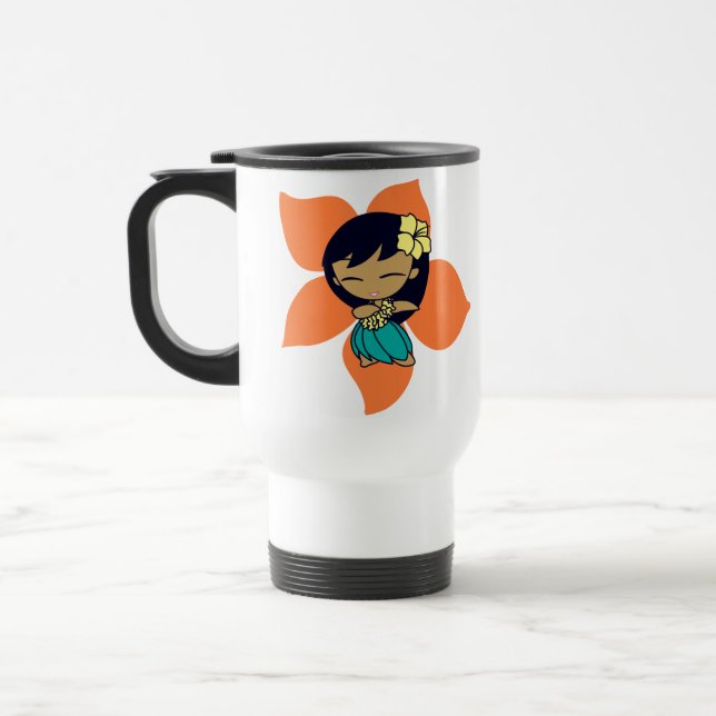 Térmica "Aloha caneca da viagem ao trabalho da menina de (Esquerda)