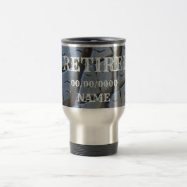 Térmica Aposentação - Design personalizado de Caneca de vi