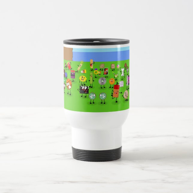 Térmica Batalha da caneca da bandeira dos objetos (Centro)