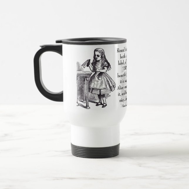 Térmica Beba-me! Alice na caneca do país das maravilhas (Esquerda)