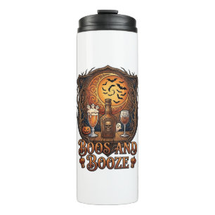 Térmica Bebidas Boos Halloween Caveira Garrafa Cerveja Vin