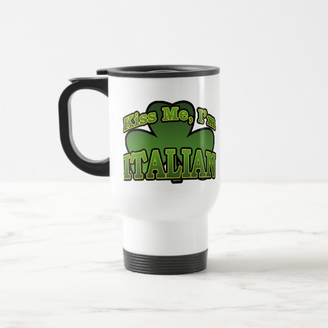 Térmica Beije-me que eu sou caneca italiana (Esquerda)