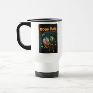Térmica Boba Bar – Caneca de Viagem/Deslocamento dos Morto