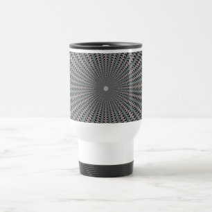 Térmica Bolsos na caneca azul e roxa