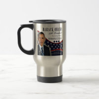 Caneca 2013 comemorativa da inauguração de Barack