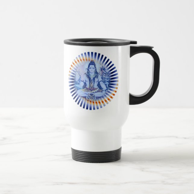 Térmica Caneca azul de Shiva (Direita)