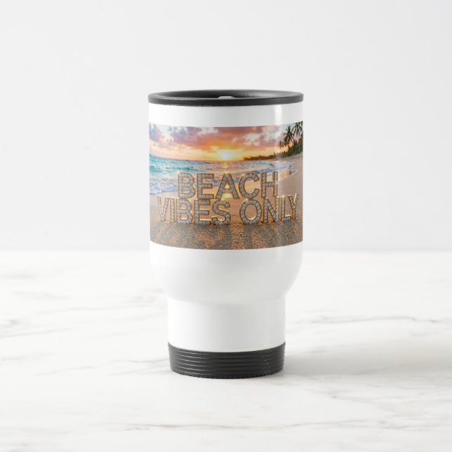 Térmica Caneca Beach Vibes Only (Centro)
