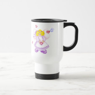 Térmica Caneca bonito 1 dos corações do anjo