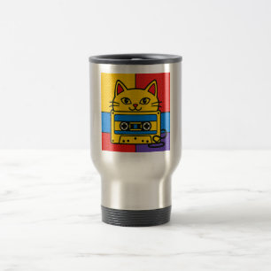 Térmica Caneca Catsette do Wonky Zoo 