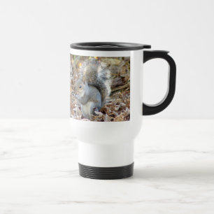 Térmica Caneca cinzenta do animal do esquilo