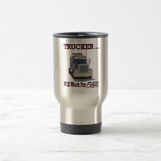 Térmica Caneca com o "camionista. Trabalhará para o
