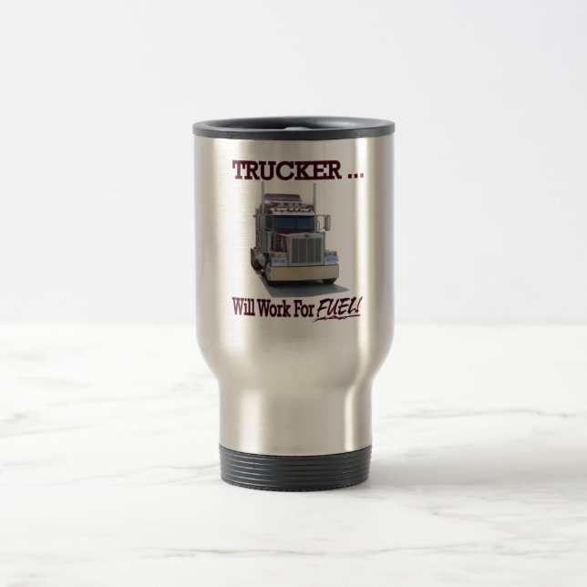 Térmica Caneca com o "camionista. Trabalhará para o (Centro)