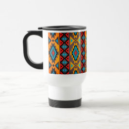 Térmica Caneca com padrão geométrico