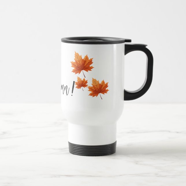 Térmica Caneca Cute Olá Outono (Direita)