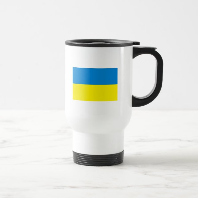 Térmica Caneca da bandeira de Ucrânia (Direita)