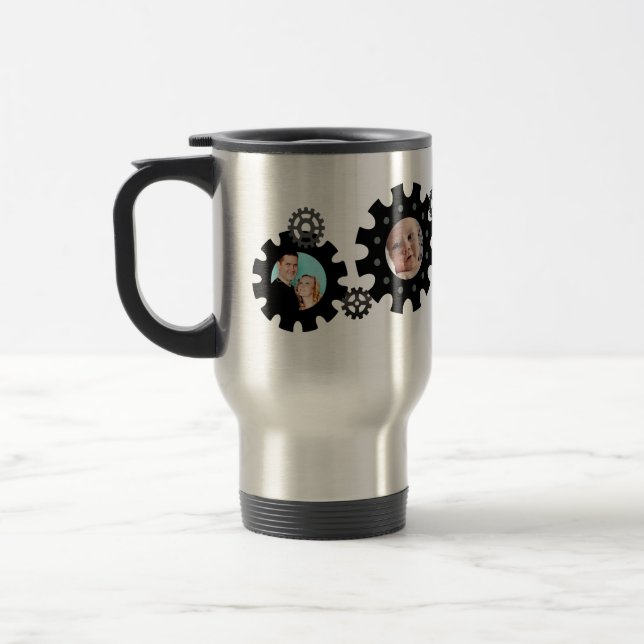 Térmica Caneca da foto das engrenagens 4 (Esquerda)