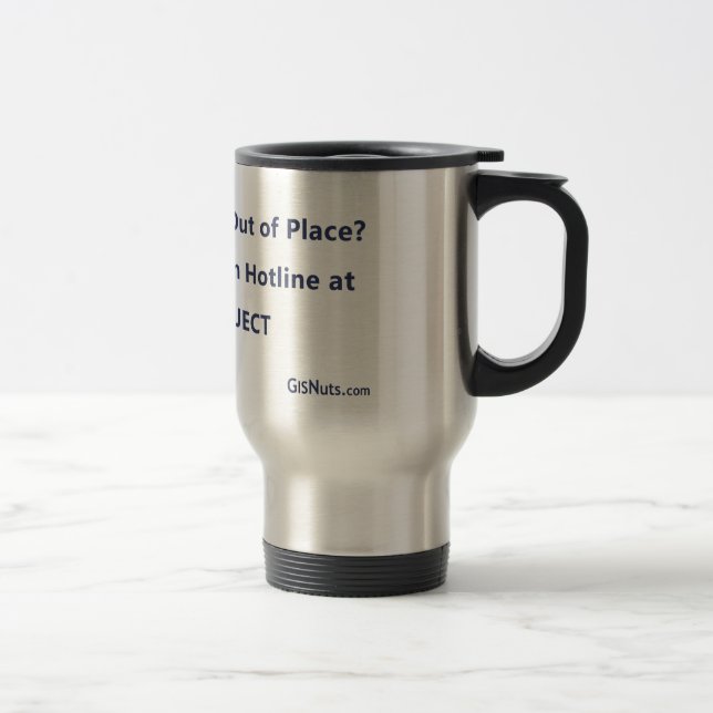 Térmica Caneca da linha de apoio ao cliente da projeção (Direita)