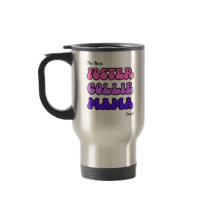 Caneca da mãe collie adotiva