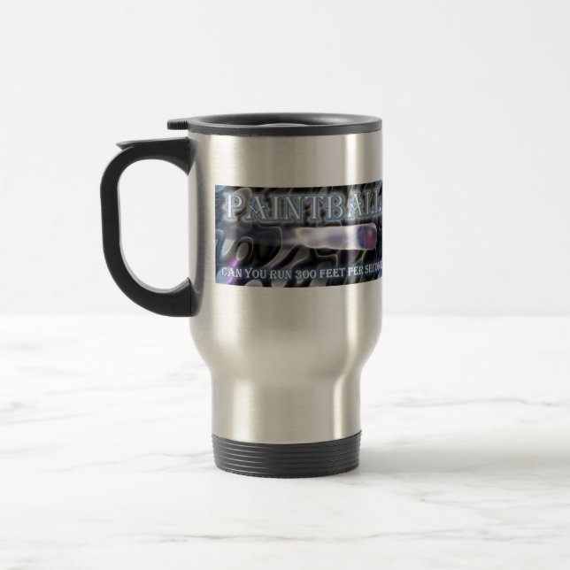 Térmica Caneca das citações do Paintball (Esquerda)