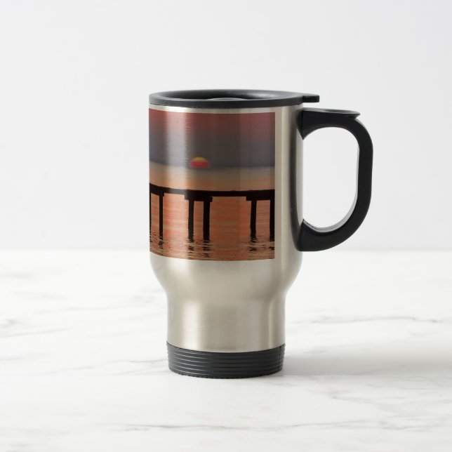 Térmica Caneca de aço inoxidável à moda e artística (Direita)