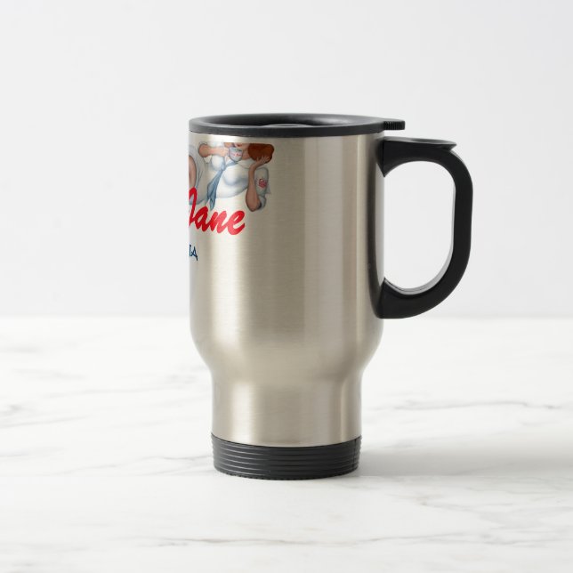 Térmica Caneca de aço inoxidável do viajante de Java Jane (Direita)