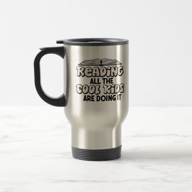 Térmica Caneca de Amante de Livros (Esquerda)