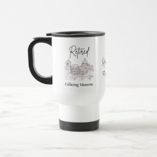 Térmica Caneca de Aposentadoria para Viajantes