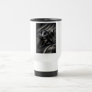 Térmica Caneca de Arte em Mosaico de Superbike de Corrida